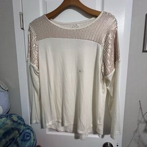 Maurice’s Lightweight sweater with sequin detail